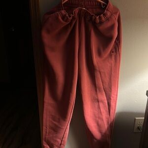 Champion Women's Track Pants in Coral